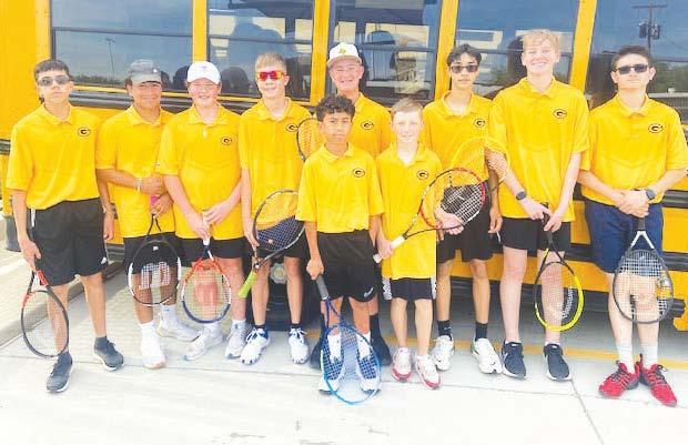 Grady dominates district tennis meet winning both boys and girls team titles