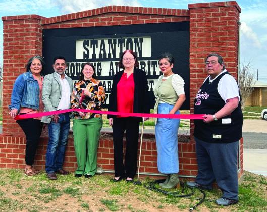 Stanton Chamber of Commerce celebrated a very special moment last week with a ribbon cutting ceremony for the Stanton Housing Authority. It’s been a rough road for the Housing Authority Staff but they have tackled the challenges head-on and persevered and the Chamber is proud of their accomplishments.